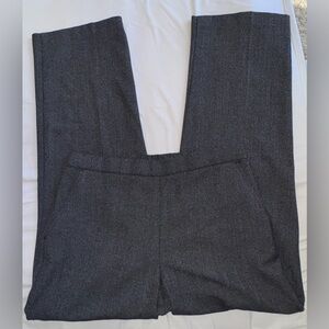 Briggs New York Charcoal Wide Leg Pants